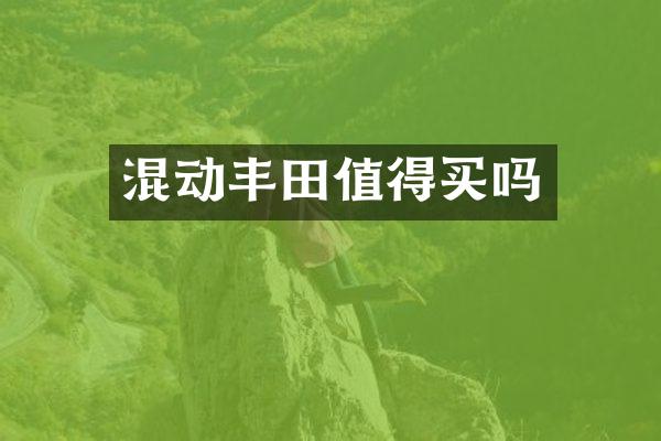 混动丰田值得买吗