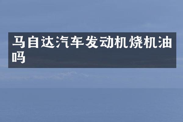 马自达汽车发动机烧机油吗