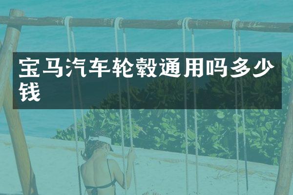 宝马汽车轮毂通用吗多少钱