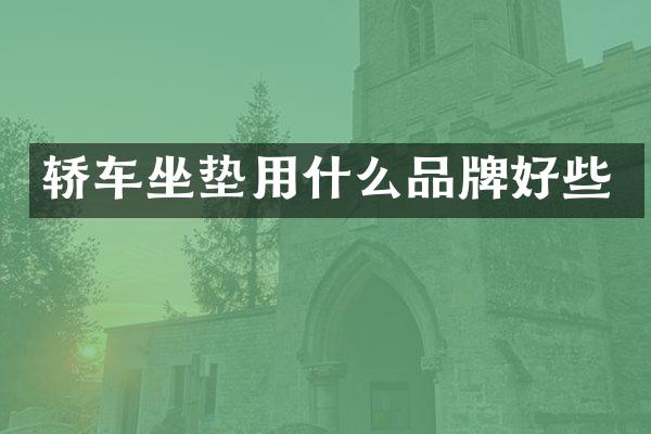 轿车坐垫用什么品牌好些