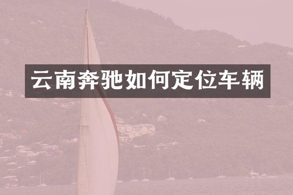 云南奔驰如何定位车辆