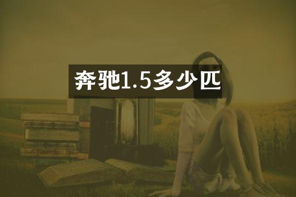 奔驰1.5多少匹