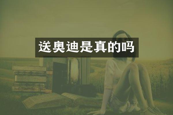 送奥迪是真的吗