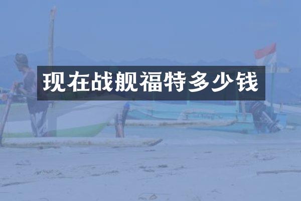 现在战舰福特多少钱