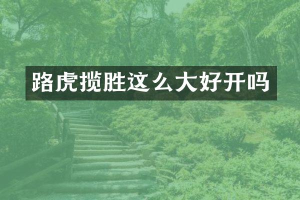 路虎揽胜这么大好开吗
