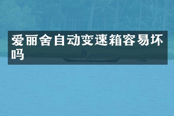 爱丽舍自动变速箱容易坏吗