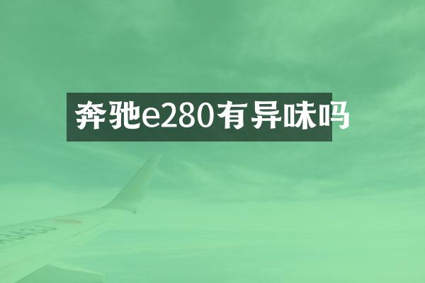 奔驰e280有异味吗