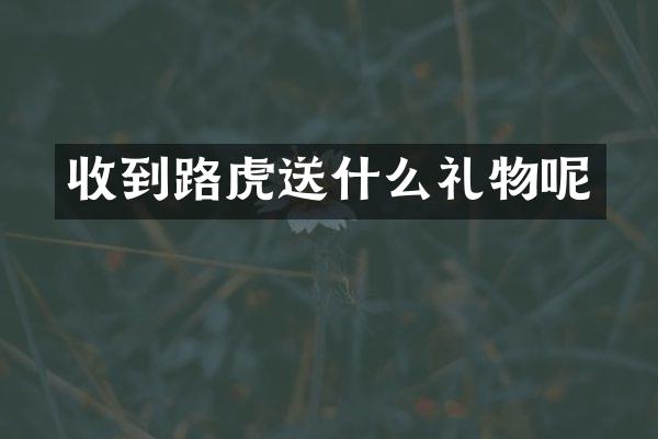 收到路虎送什么礼物呢