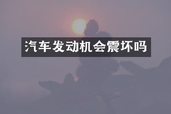汽车发动机会震坏吗