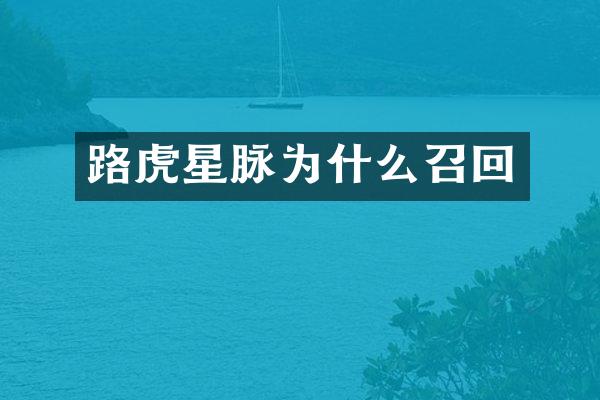 路虎星脉为什么召回
