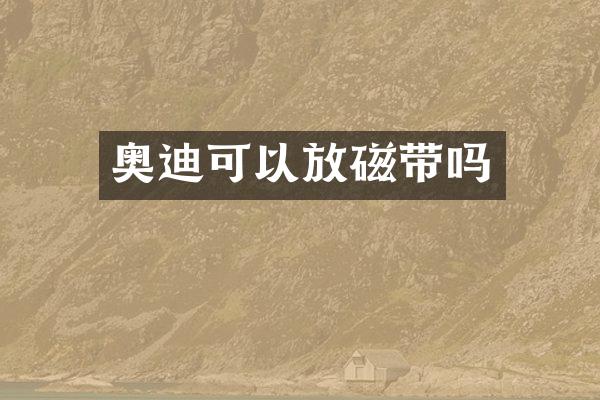 奥迪可以放磁带吗