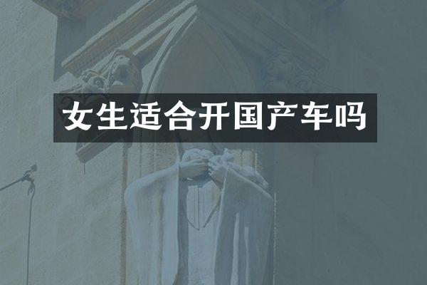 女生适合开国产车吗
