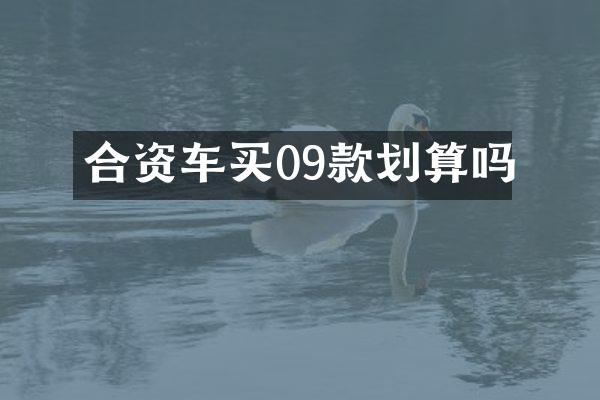合资车买09款划算吗