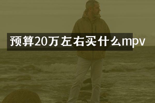 预算20万左右买什么mpv