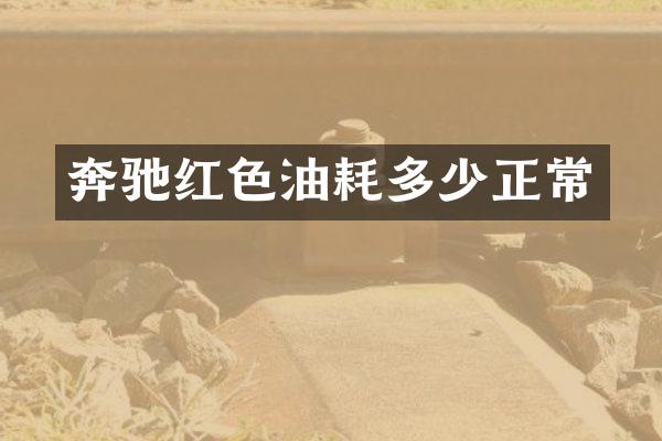 奔驰红色油耗多少正常
