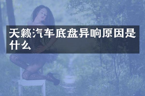 天籁汽车底盘异响原因是什么