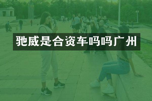 驰威是合资车吗吗广州
