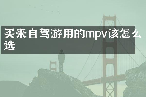 买来自驾游用的mpv该怎么选