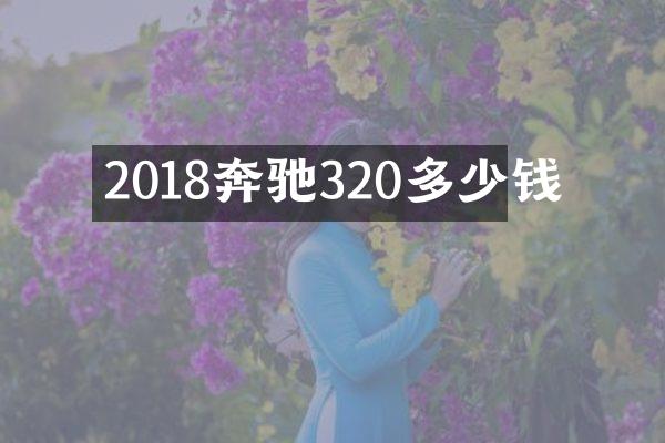 2018奔驰320多少钱