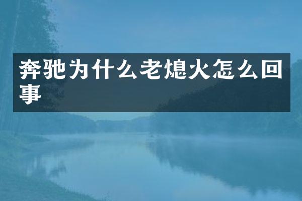 奔驰为什么老熄火怎么回事