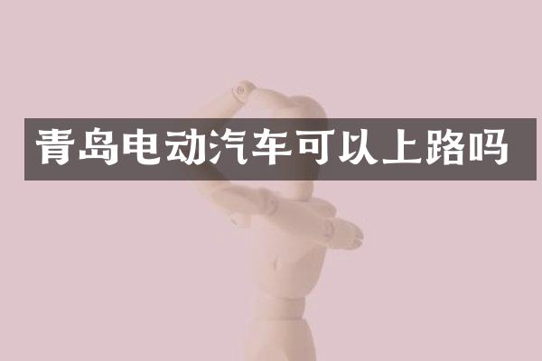 青岛电动汽车可以上路吗