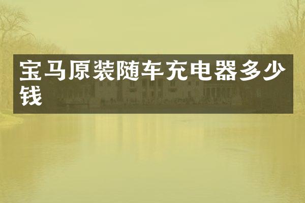 宝马原装随车充电器多少钱