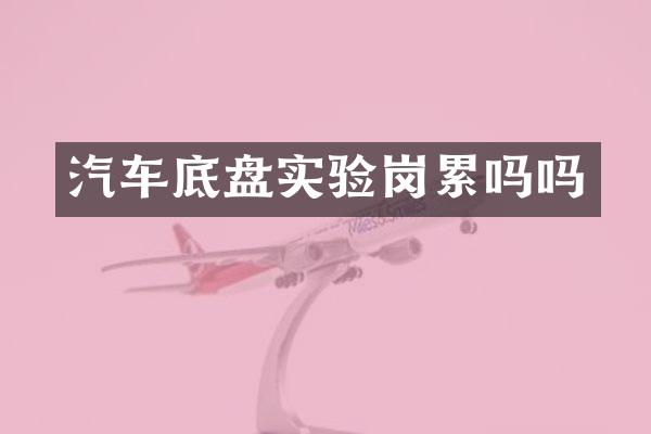 汽车底盘实验岗累吗吗