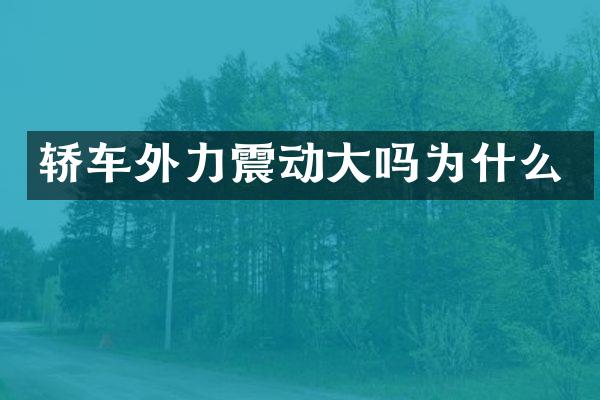 轿车外力震动大吗为什么