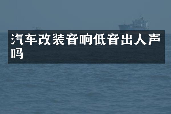 汽车改装音响低音出人声吗